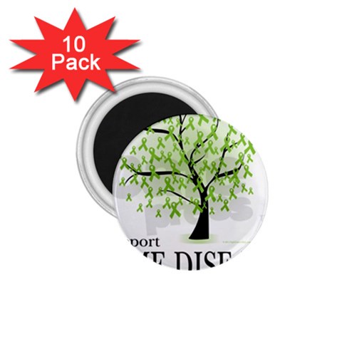 Lyme Tree 1.75  Magnet (10 pack)  from ArtsNow.com Front