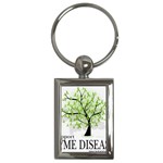 Lyme Tree Key Chain (Rectangle)