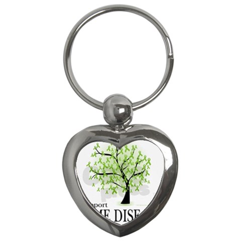 Lyme Tree Key Chain (Heart) from ArtsNow.com Front