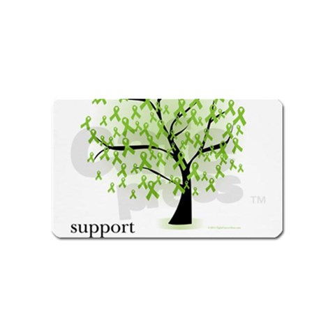 Lyme Tree Magnet (Name Card) from ArtsNow.com Front