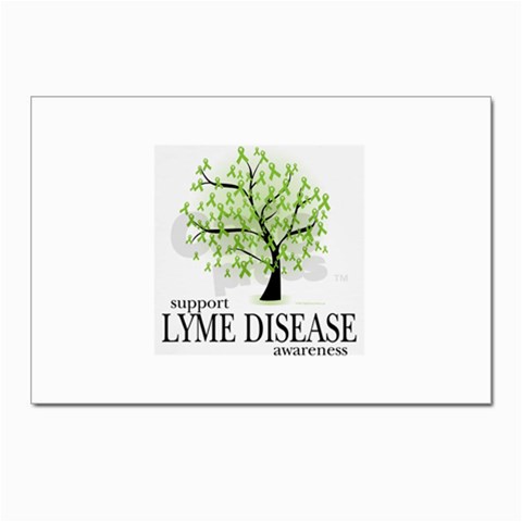 Lyme Tree Postcards 5  x 7  (Pkg of 10) from ArtsNow.com Front