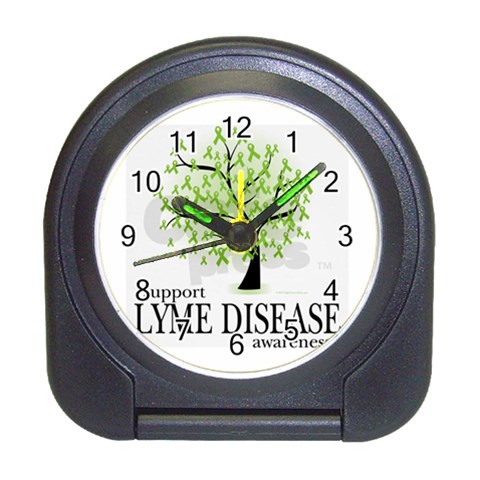 Lyme Tree Travel Alarm Clock from ArtsNow.com Front