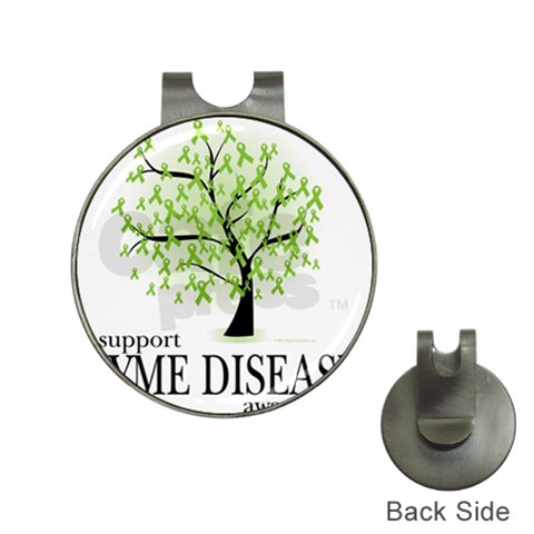 Lyme Tree Golf Ball Marker Hat Clip from ArtsNow.com Front