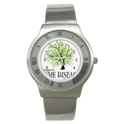 Lyme Tree Stainless Steel Watch from ArtsNow.com Front