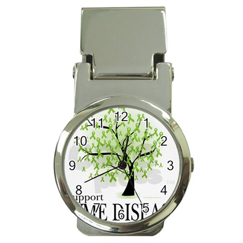 Lyme Tree Money Clip Watch from ArtsNow.com Front