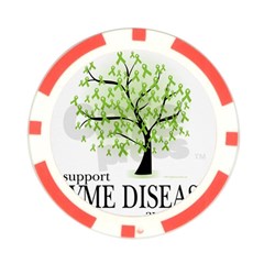 Lyme Tree Poker Chip Card Guard from ArtsNow.com Front