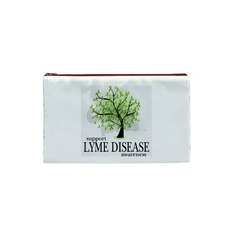 Lyme Tree Cosmetic Bag (Small) from ArtsNow.com Front