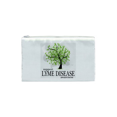 Lyme Tree Cosmetic Bag (Small) from ArtsNow.com Front