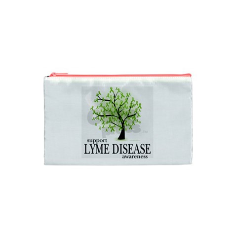 Lyme Tree Cosmetic Bag (Small) from ArtsNow.com Front