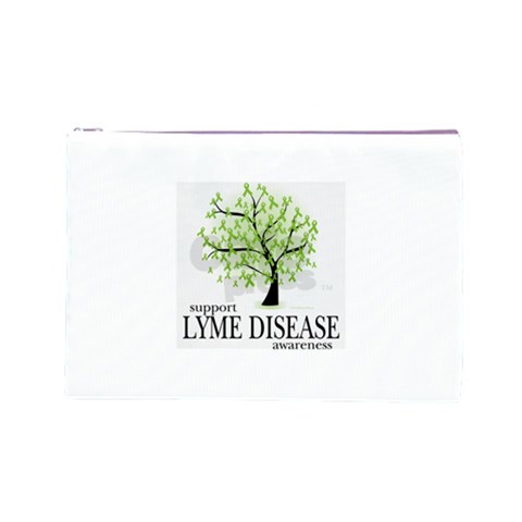 Lyme Tree Cosmetic Bag (Large) from ArtsNow.com Front