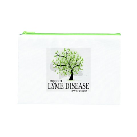 Lyme Tree Cosmetic Bag (Large) from ArtsNow.com Front