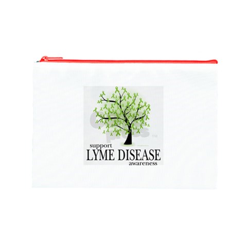 Lyme Tree Cosmetic Bag (Large) from ArtsNow.com Front