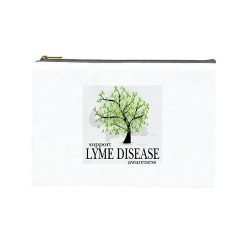 Lyme Tree Cosmetic Bag (Large) from ArtsNow.com Front