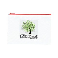 Lyme Tree Cosmetic Bag (Large) from ArtsNow.com Front