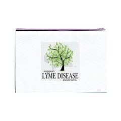 Lyme Tree Cosmetic Bag (Large) from ArtsNow.com Back