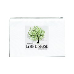 Lyme Tree Cosmetic Bag (Large) from ArtsNow.com Back