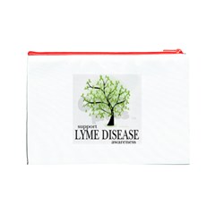 Lyme Tree Cosmetic Bag (Large) from ArtsNow.com Back