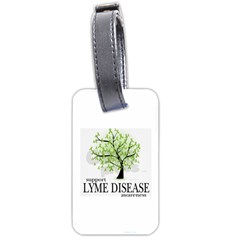 Lyme Tree Luggage Tag (two sides) from ArtsNow.com Front