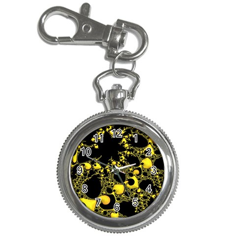 Special Fractal 04 Yellow Key Chain Watch from ArtsNow.com Front