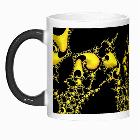 Special Fractal 04 Yellow Morph Mug from ArtsNow.com Left