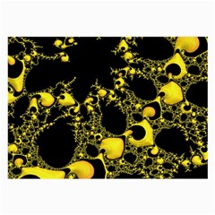 Special Fractal 04 Yellow Glasses Cloth (Large, Two Sided) from ArtsNow.com Front