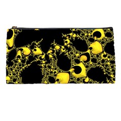 Special Fractal 04 Yellow Pencil Case from ArtsNow.com Front