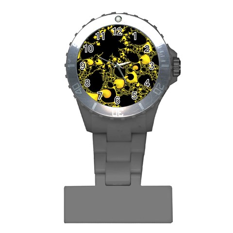 Special Fractal 04 Yellow Nurses Watch from ArtsNow.com Front