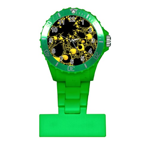 Special Fractal 04 Yellow Nurses Watch from ArtsNow.com Front