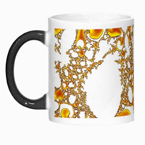 Special Fractal 04 Orange Morph Mug from ArtsNow.com Left