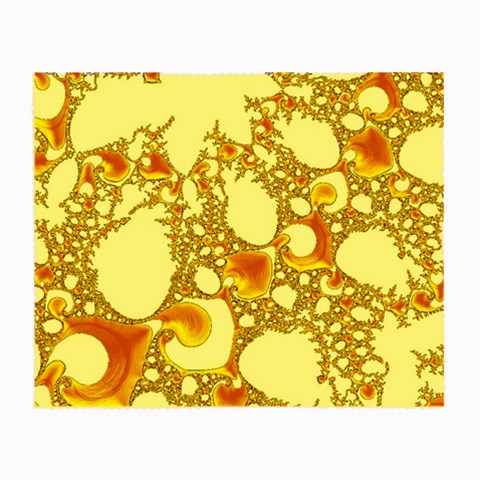 Special Fractal 04 Orange Glasses Cloth (Small) from ArtsNow.com Front