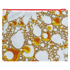 Special Fractal 04 Orange Cosmetic Bag (XXXL) from ArtsNow.com Back