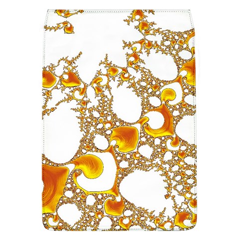 Special Fractal 04 Orange Removable Flap Cover (Large) from ArtsNow.com Front