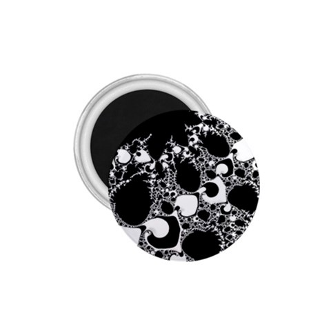 Special Fractal 04 B&w 1.75  Button Magnet from ArtsNow.com Front