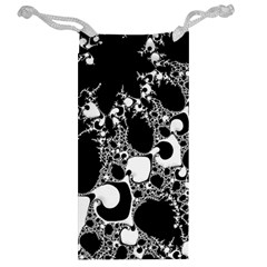 Special Fractal 04 B&w Jewelry Bag from ArtsNow.com Back