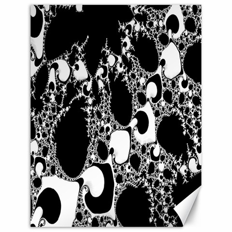 Special Fractal 04 B&w Canvas 12  x 16  (Unframed) from ArtsNow.com 11.86 x15.41  Canvas - 1