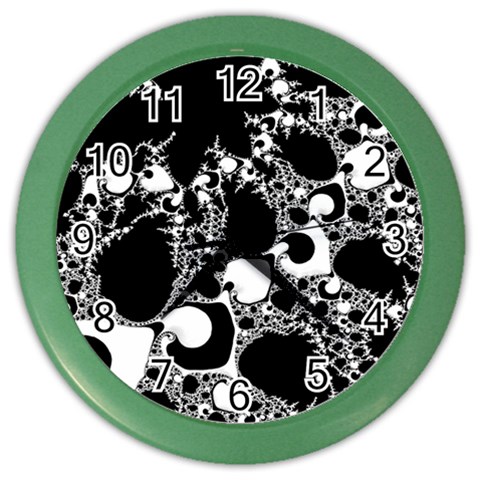 Special Fractal 04 B&w Wall Clock (Color) from ArtsNow.com Front