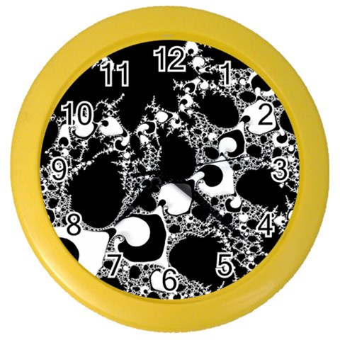 Special Fractal 04 B&w Wall Clock (Color) from ArtsNow.com Front