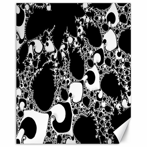 Special Fractal 04 B&w Canvas 11  x 14  (Unframed) from ArtsNow.com 10.95 x13.48  Canvas - 1