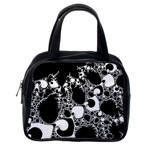 Special Fractal 04 B&w Classic Handbag (One Side) from ArtsNow.com Front