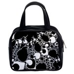 Special Fractal 04 B&w Classic Handbag (Two Sides)