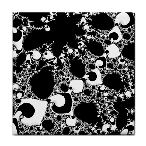 Special Fractal 04 B&w Face Towel from ArtsNow.com Front