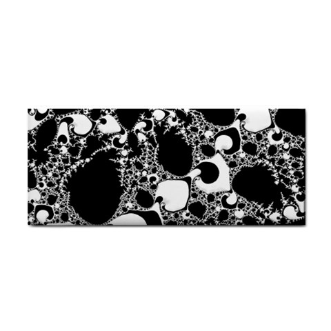 Special Fractal 04 B&w Hand Towel from ArtsNow.com Front