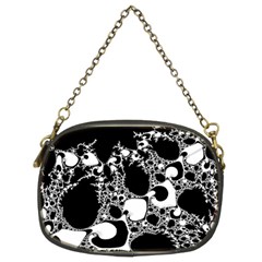 Special Fractal 04 B&w Chain Purse (Two Sided)  from ArtsNow.com Front