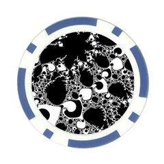 Special Fractal 04 B&w Poker Chip (10 Pack) from ArtsNow.com Back