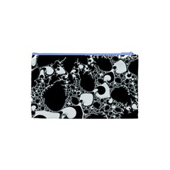 Special Fractal 04 B&w Cosmetic Bag (Small) from ArtsNow.com Back