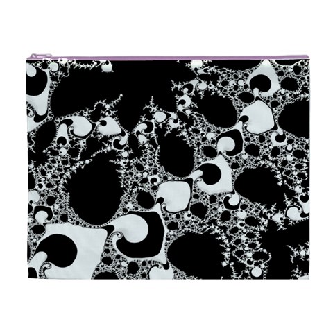 Special Fractal 04 B&w Cosmetic Bag (XL) from ArtsNow.com Front