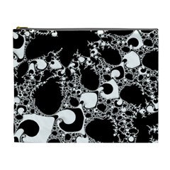 Special Fractal 04 B&w Cosmetic Bag (XL) from ArtsNow.com Front