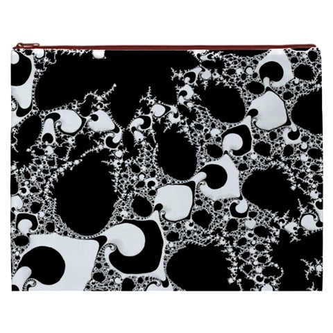 Special Fractal 04 B&w Cosmetic Bag (XXXL) from ArtsNow.com Front