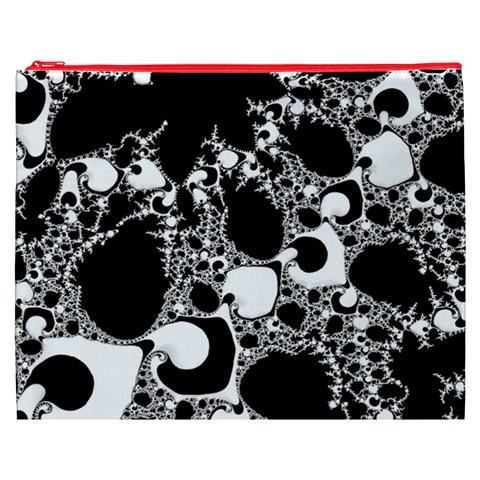 Special Fractal 04 B&w Cosmetic Bag (XXXL) from ArtsNow.com Front