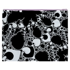 Special Fractal 04 B&w Cosmetic Bag (XXXL) from ArtsNow.com Back